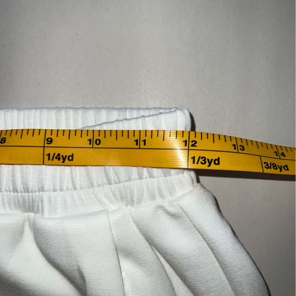 Commense White Straight-Leg Pants - Picture 10 of 14